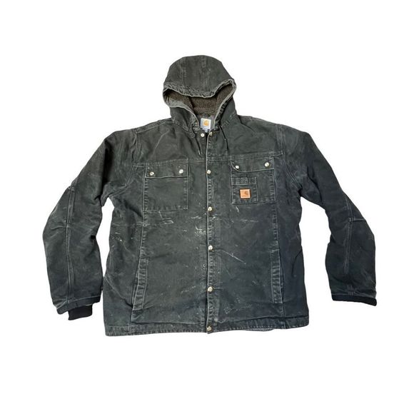 Carhartt Other - Carthartt Sherpa Lined Canvas Duck Jacket